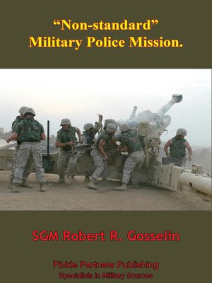 cover image of Non-Standard Military Police Mission